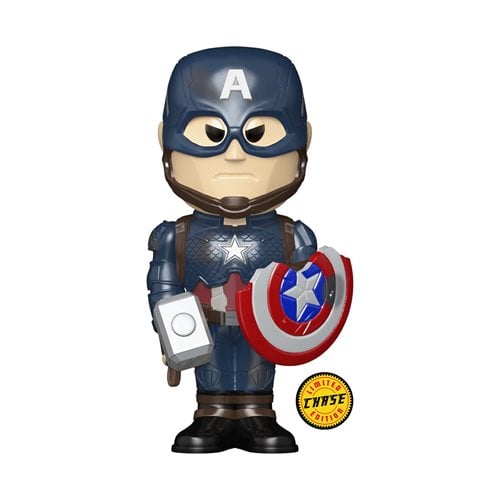 复仇者联盟:终局之战美国队长乙烯基 Funko Soda 公仔 - 限量版