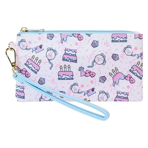 Hello Kitty 50th Anniversary Cake All-Over Print Funko Wristlet Wallet Crossbody Bags