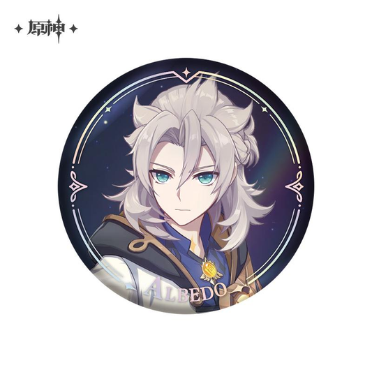 GENSHIN IMPACT Mondstadt Themed Serie Character Badge - Albedo