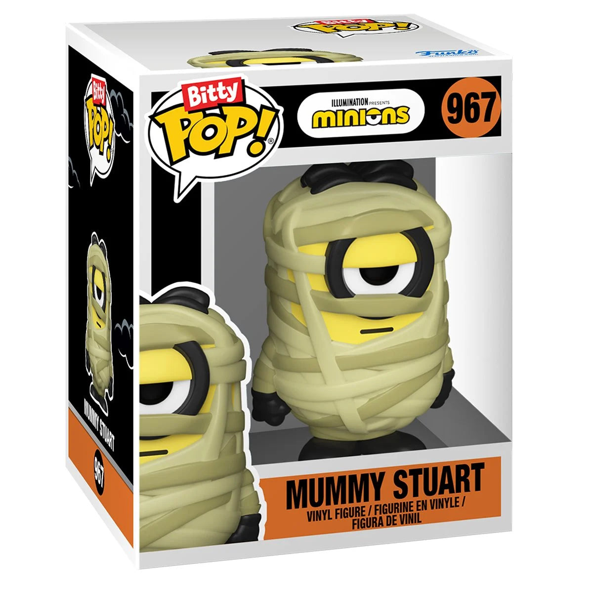 Minions Roller Skating Stuart Funko Bitty Pop! Mini-Figure 4-Pack