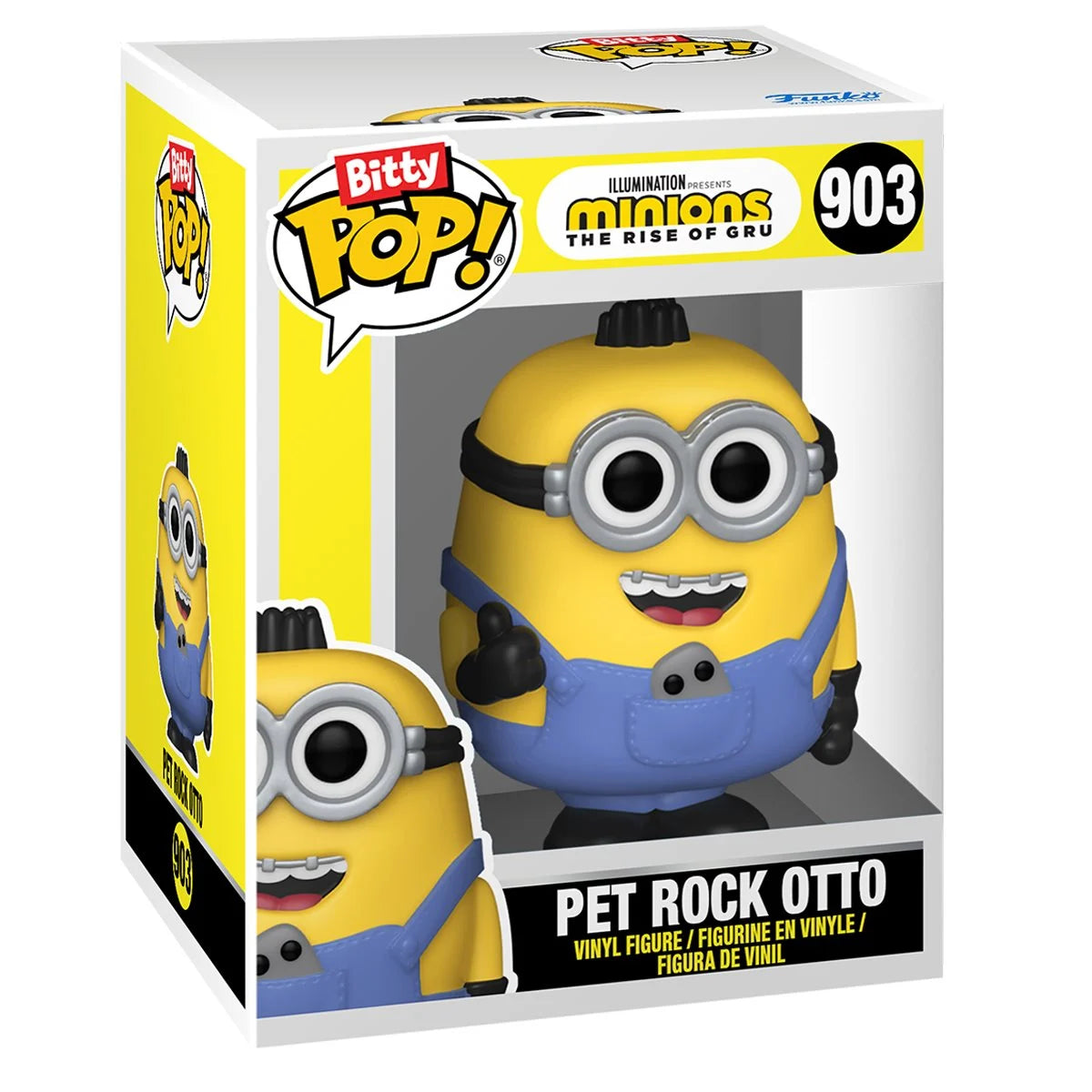 Minions Roller Skating Stuart Funko Bitty Pop! Mini-Figure 4-Pack
