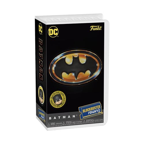 蝙蝠侠 1989 蝙蝠侠 Funko Rewind 乙烯塑料人偶(2 种款式随机挑选 1 种)