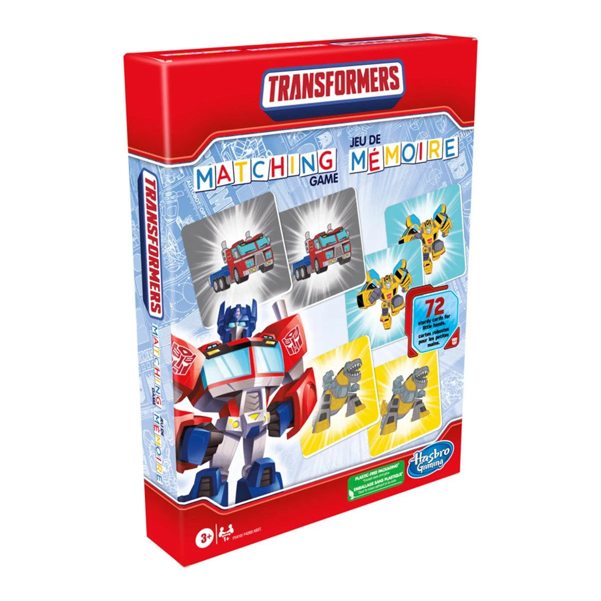 Hasbro Transformers Matching Game Board Game