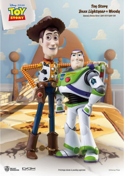 Beast Kingdom Toy Story Buzz Lightyear, Dynamic 8Ction Heroes DAH-015 Buzz Lightyear Action Figure